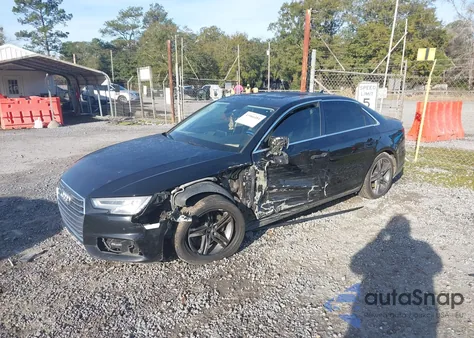 2017 Audi A4 2.0T Premium из США, поврежденный, VIN WAUENAF41HN013925